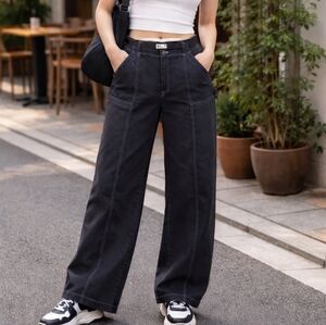 SO Black Wide-Leg Pants